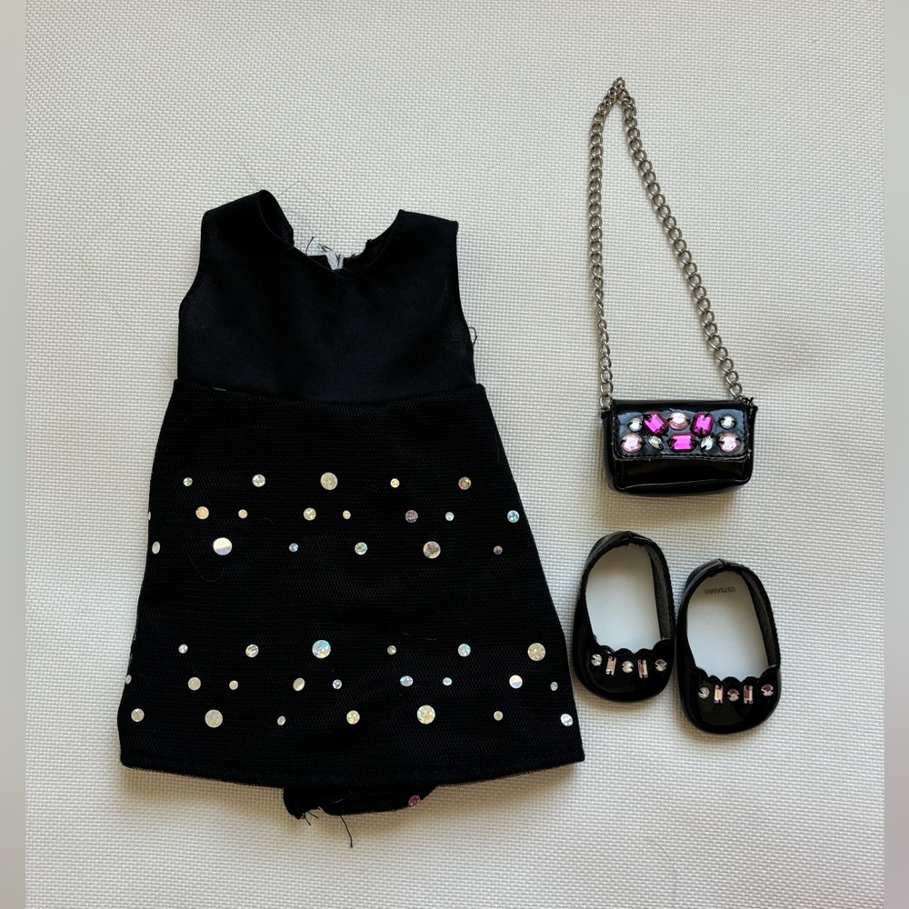 American girl doll evening outfit
